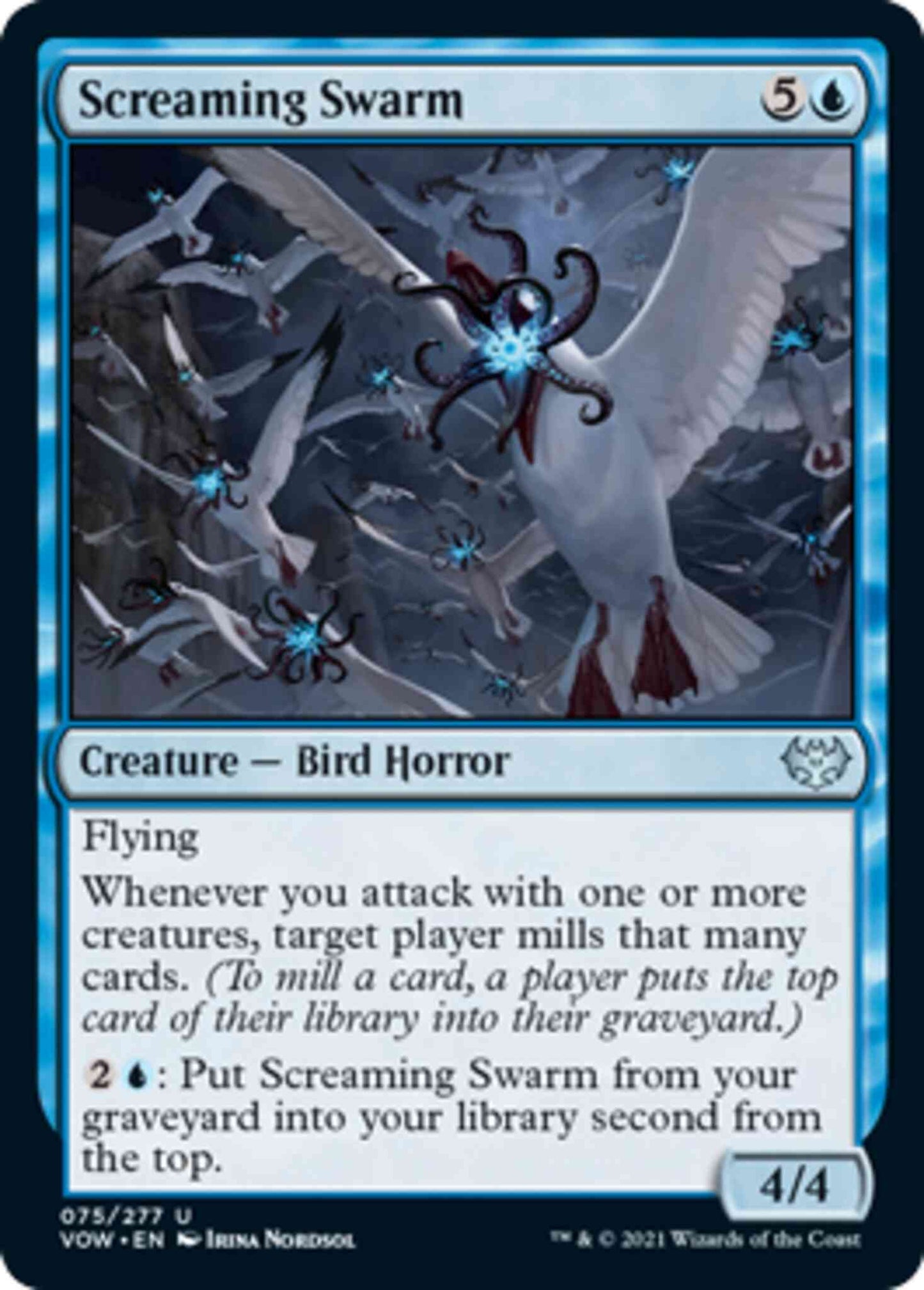 Screaming Swarm [75] [Innistrad: Crimson Vow] [Non-Foil]