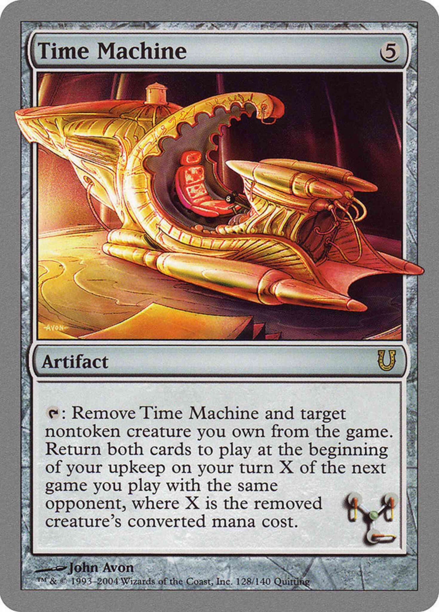 Time Machine [128] [Unhinged] [Non-Foil]