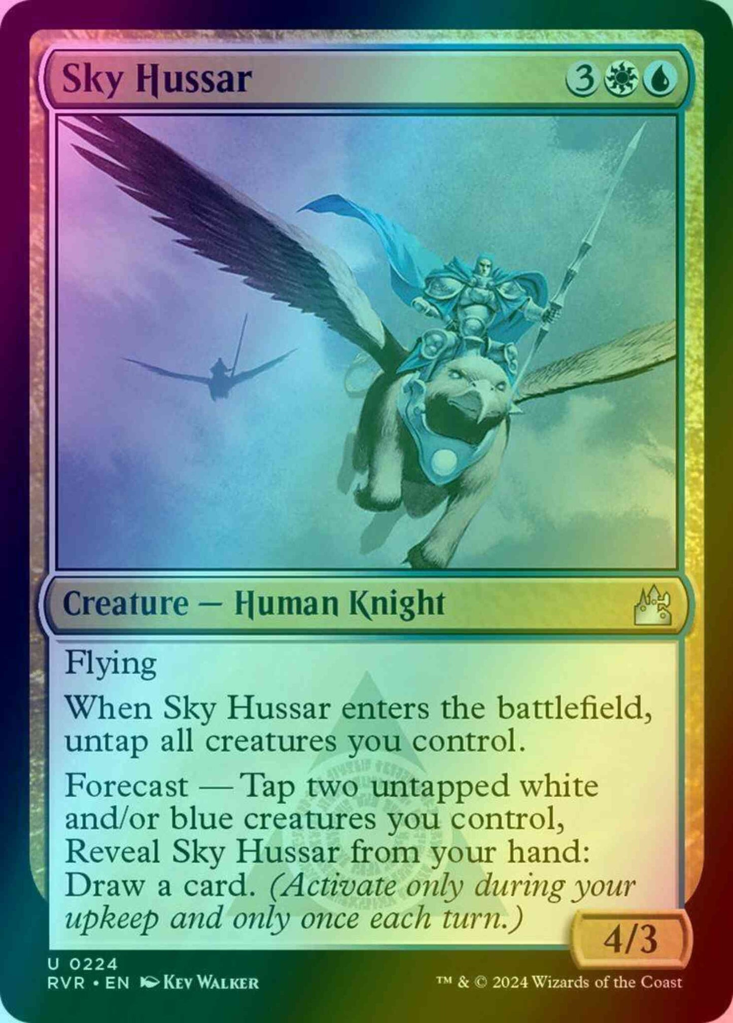 Sky Hussar [224] [Ravnica Remastered] [Foil]