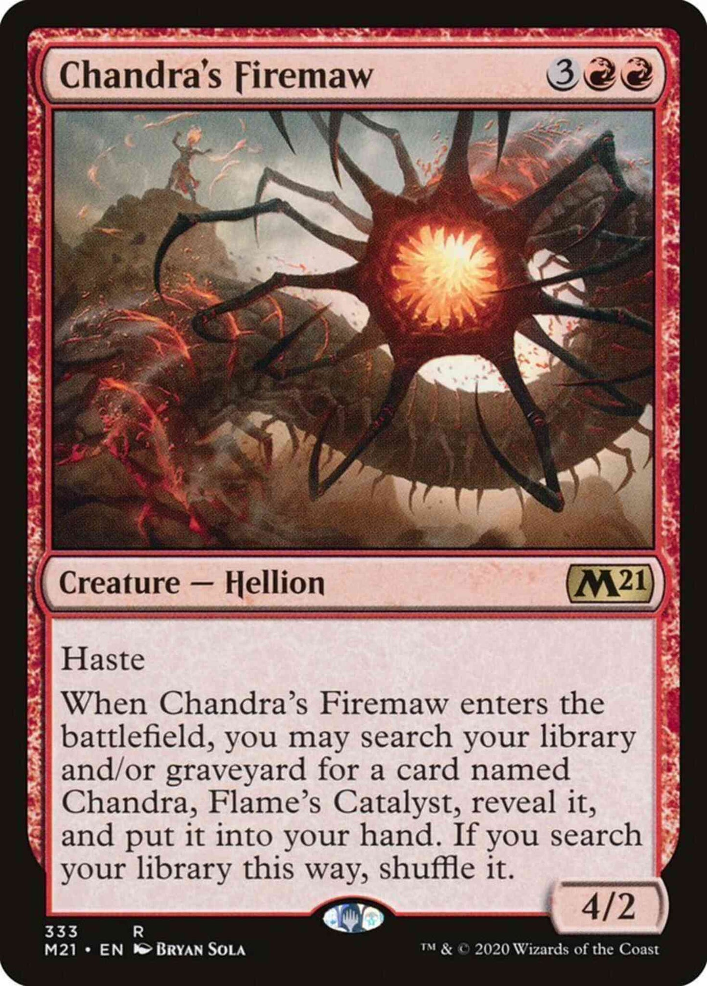 Chandra's Firemaw [333] [Core Set 2021] [Non-Foil]