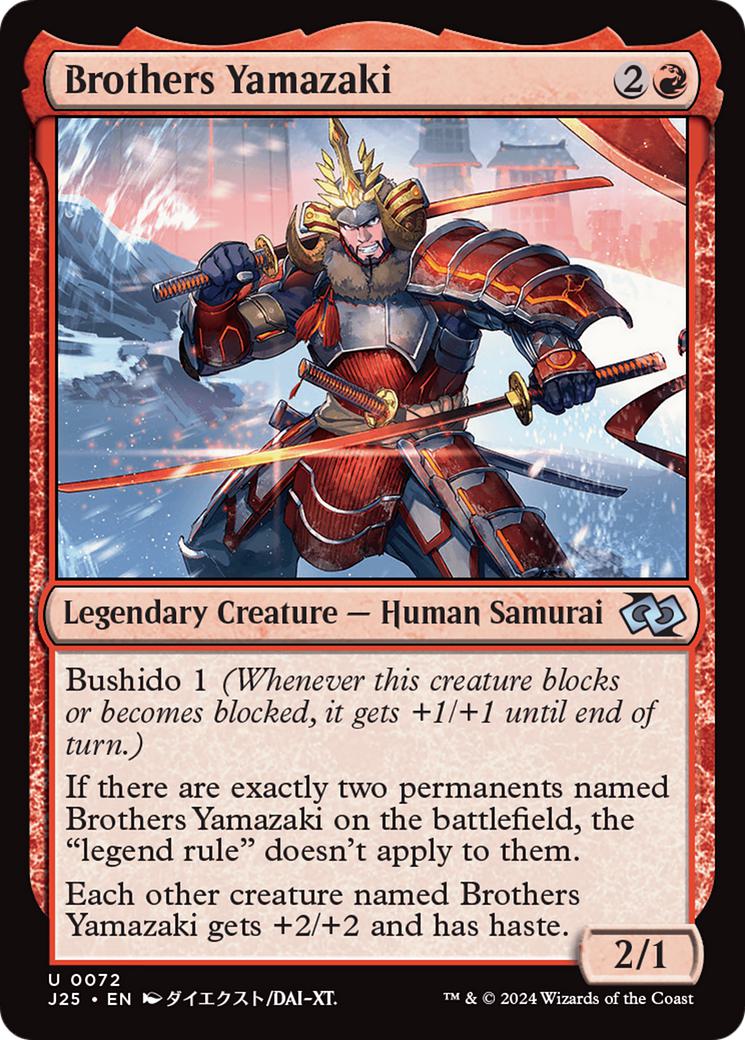 Brothers Yamazaki [72] [Anime] [Foundations: Jumpstart] [Non-Foil]