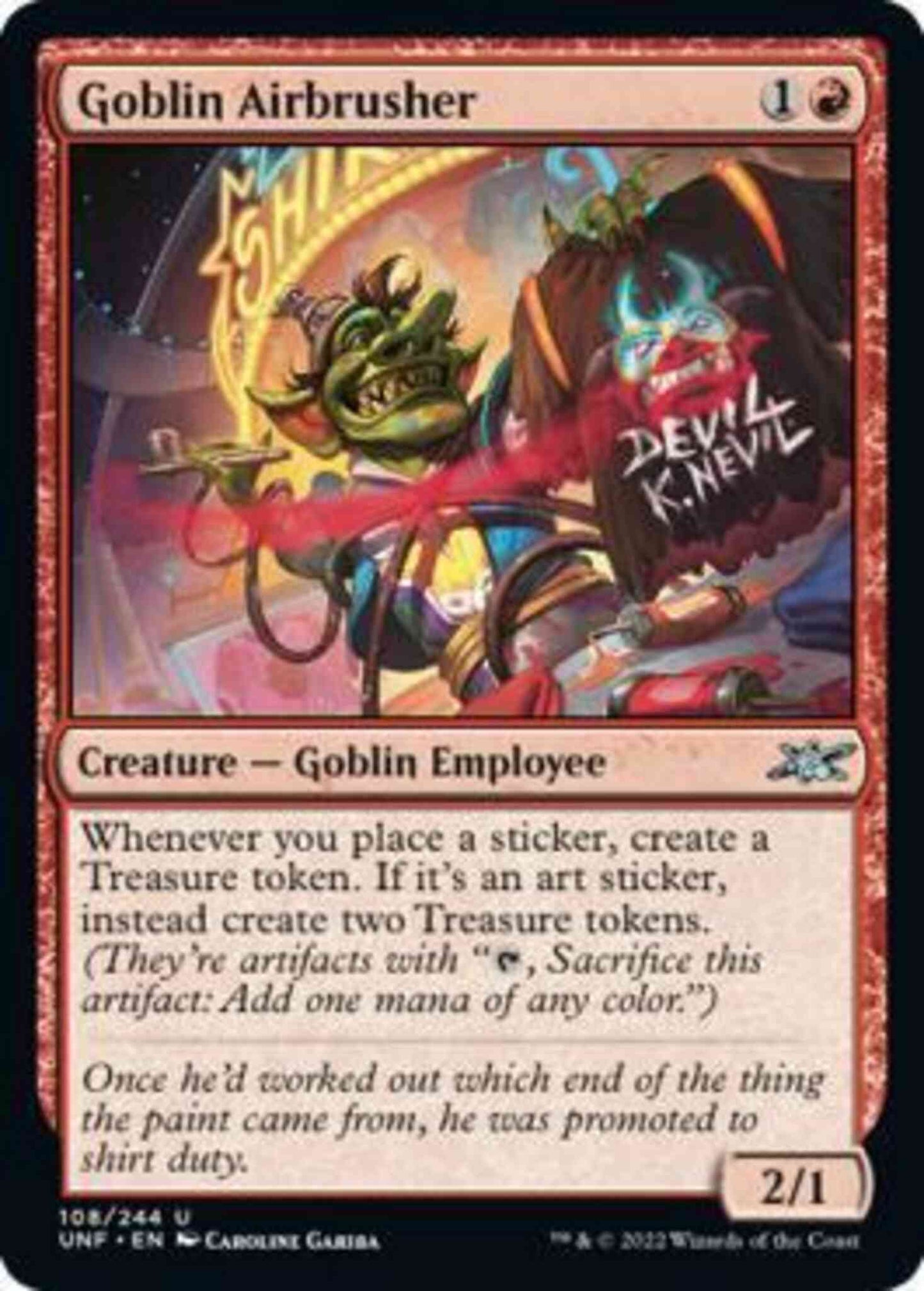 Goblin Airbrusher [108] [Unfinity] [Non-Foil]