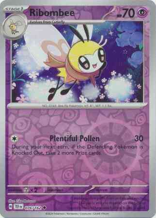 Ribombee - 076/162 - Uncommon [sv05-076] [Reverse Holo]