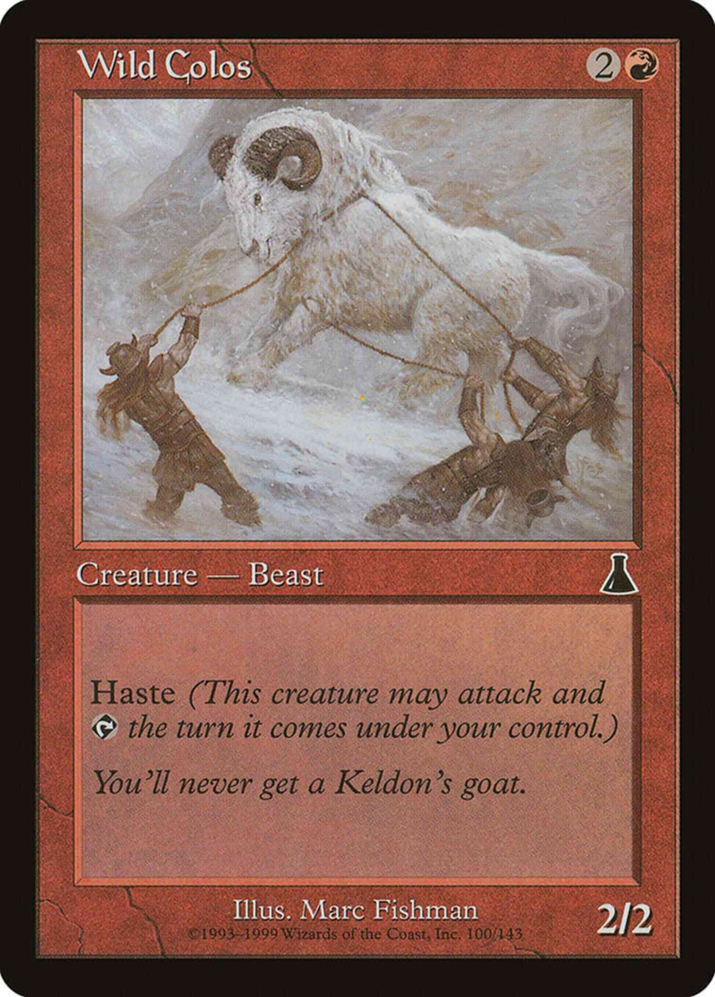Wild Colos [100] [Urza's Destiny] [Non-Foil]