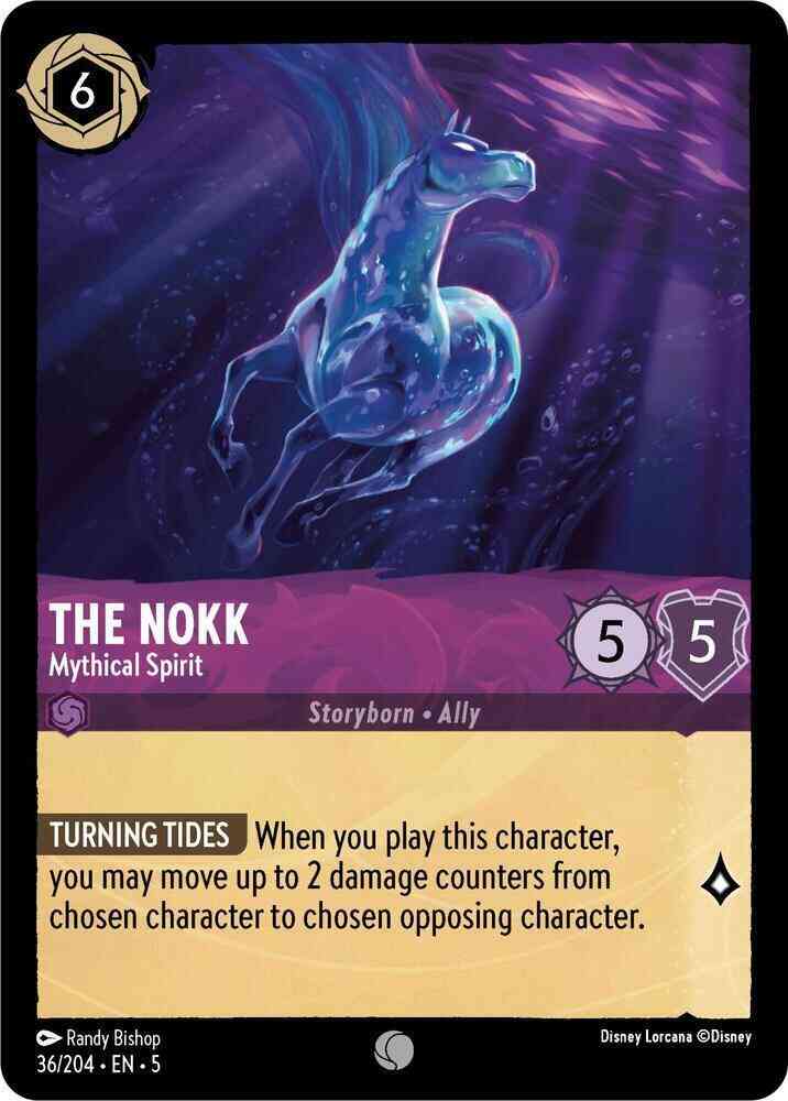 The Nokk - Mythical Spirit - 36/204 [Shimmering Skies] [Non-Foil]