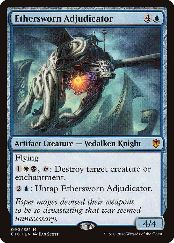 Ethersworn Adjudicator [90] [Commander 2016] [Non-Foil]