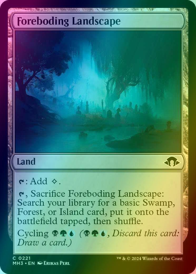 Foreboding Landscape [221] [Modern Horizons 3] [Foil]