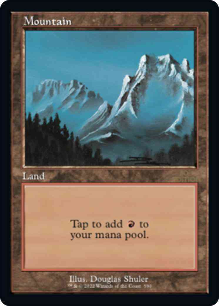 Mountain [590] [Retro Frame] [30th Anniversary Edition] [Non-Foil]