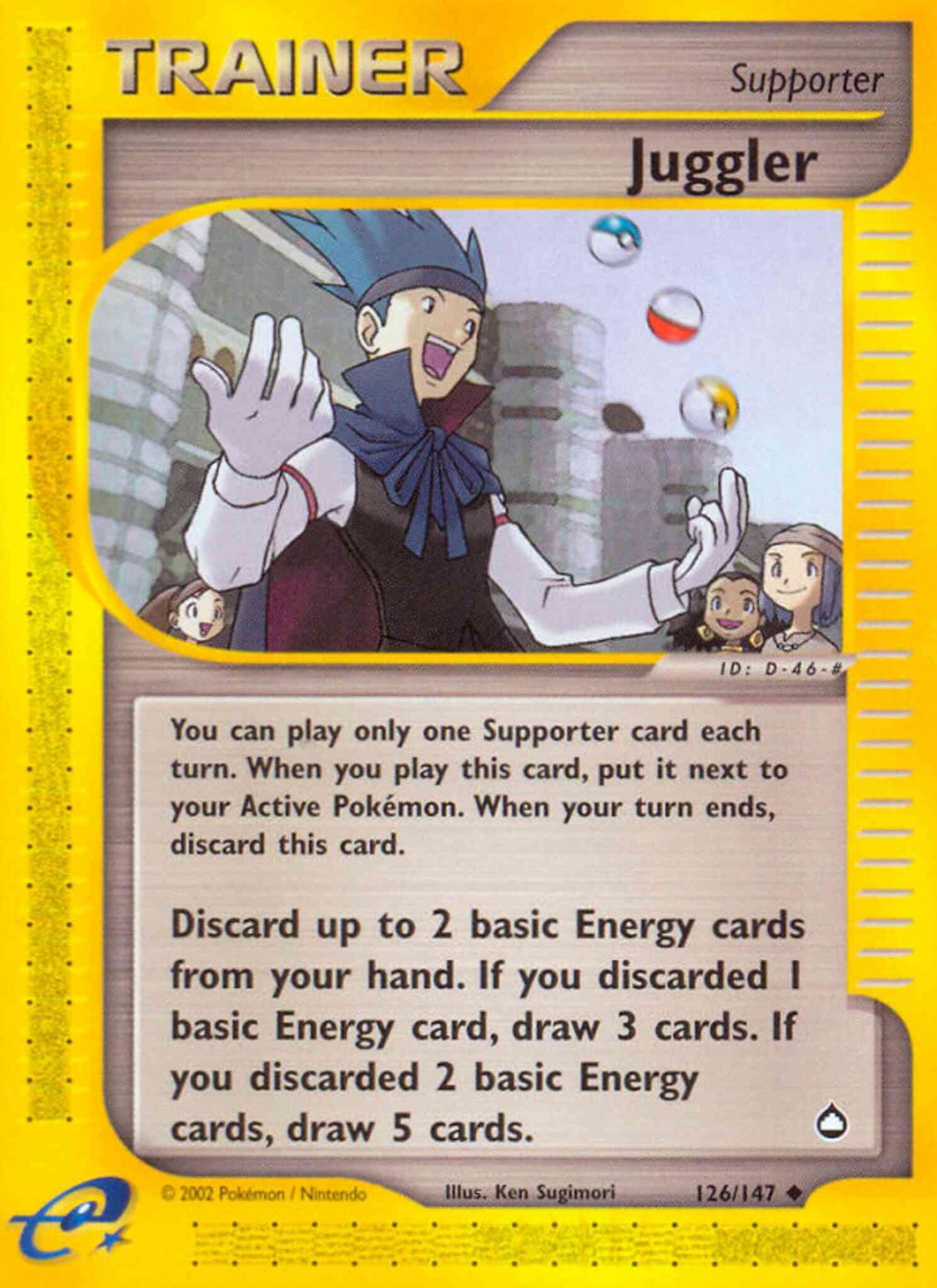 Juggler - 126/147 - Uncommon [ecard2-126] [Reverse Holo]