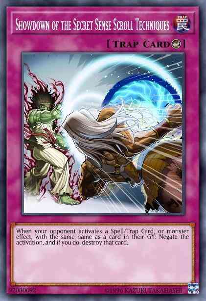 Showdown of the Secret Sense Scroll Techniques - MP18-EN221 - Common - 1st Edition