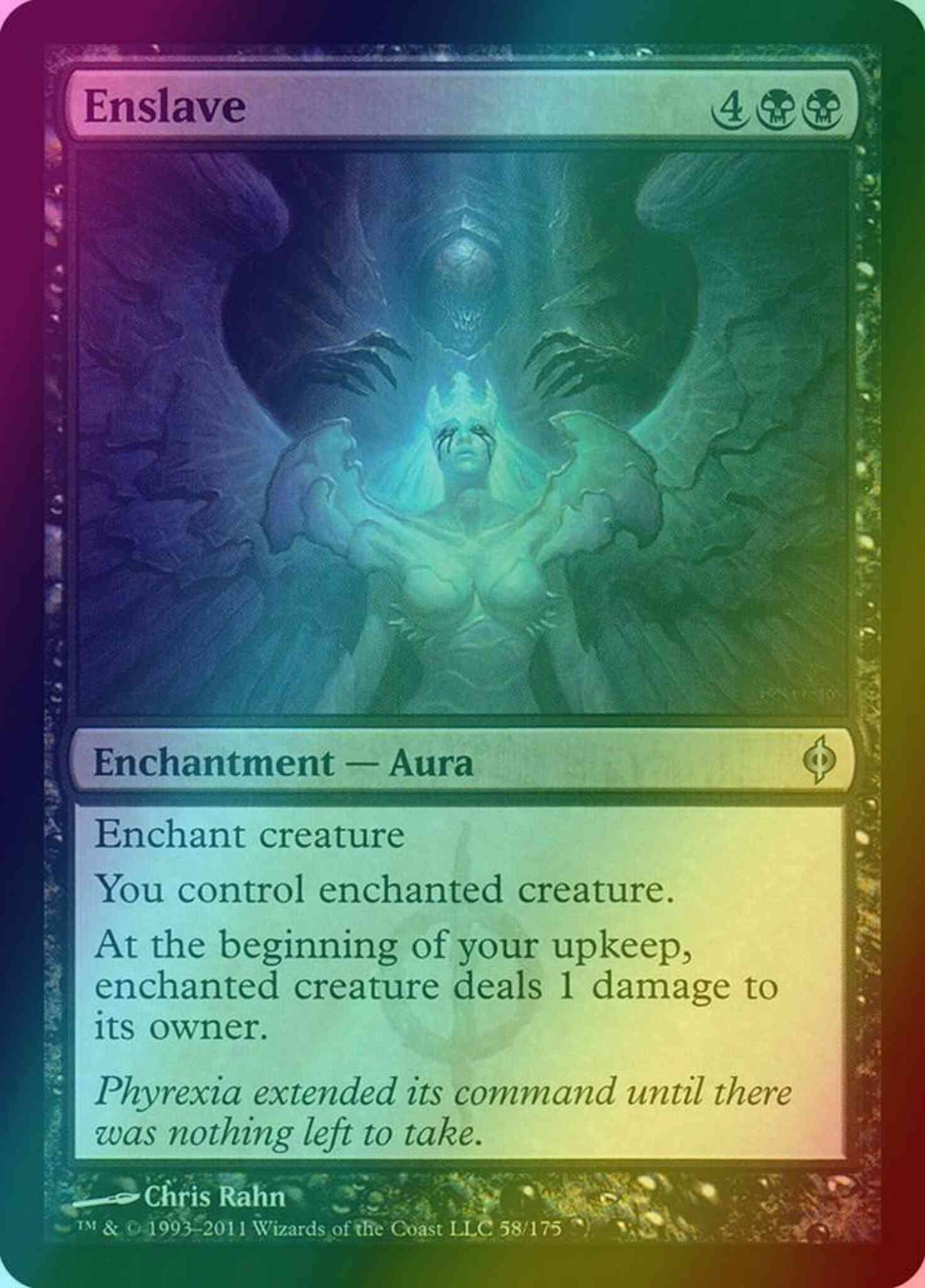 Enslave [58] [New Phyrexia] [Foil]