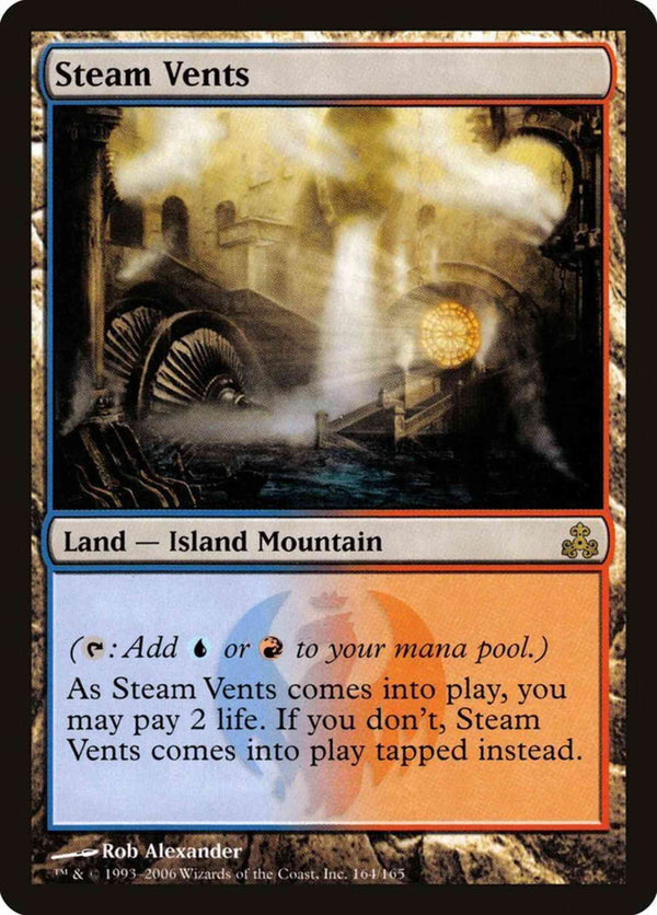 Steam Vents [164] [Guildpact] [Non-Foil]