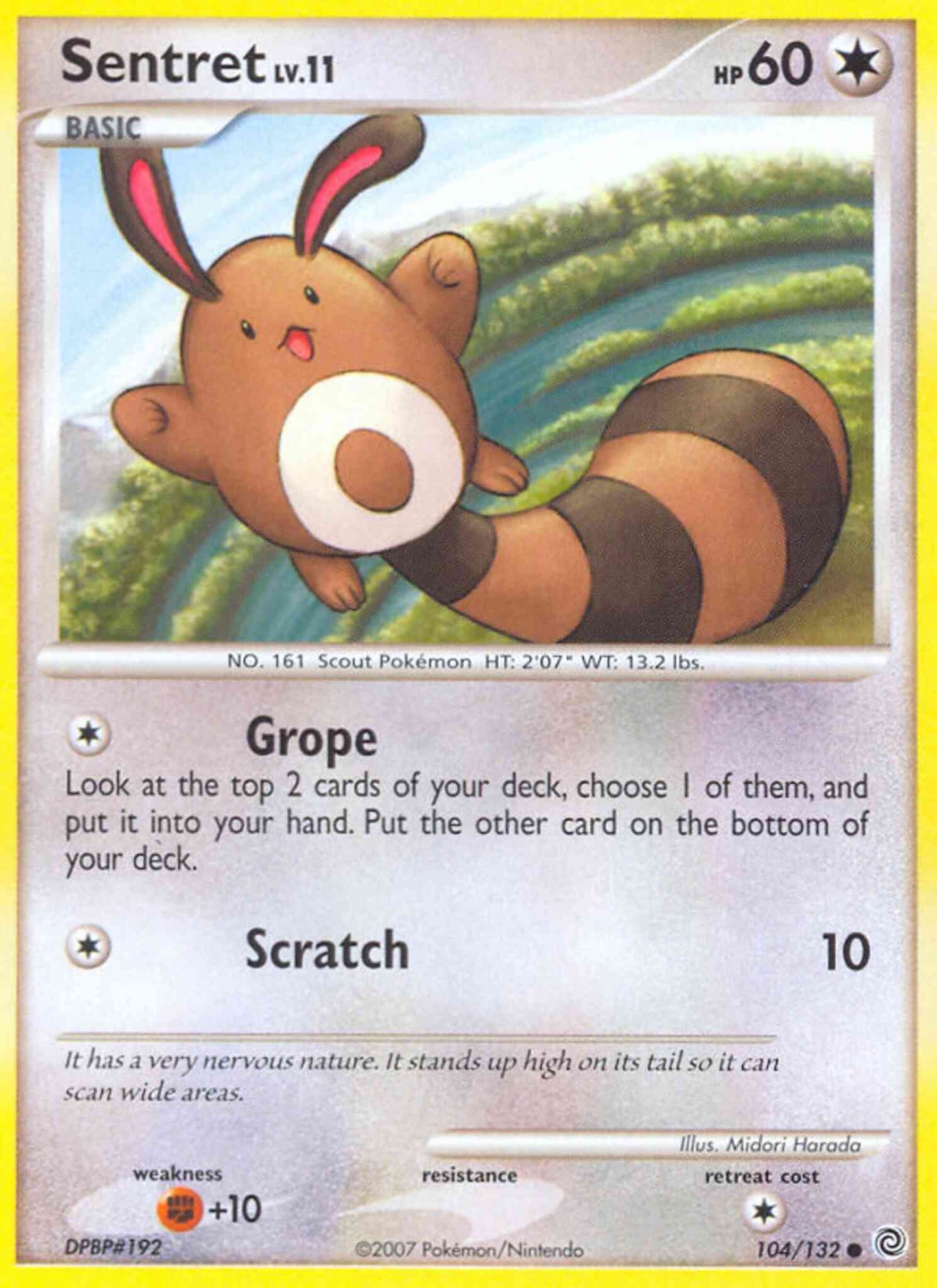 Sentret - 104/132 - Common [dp3-104] [Reverse Holo]