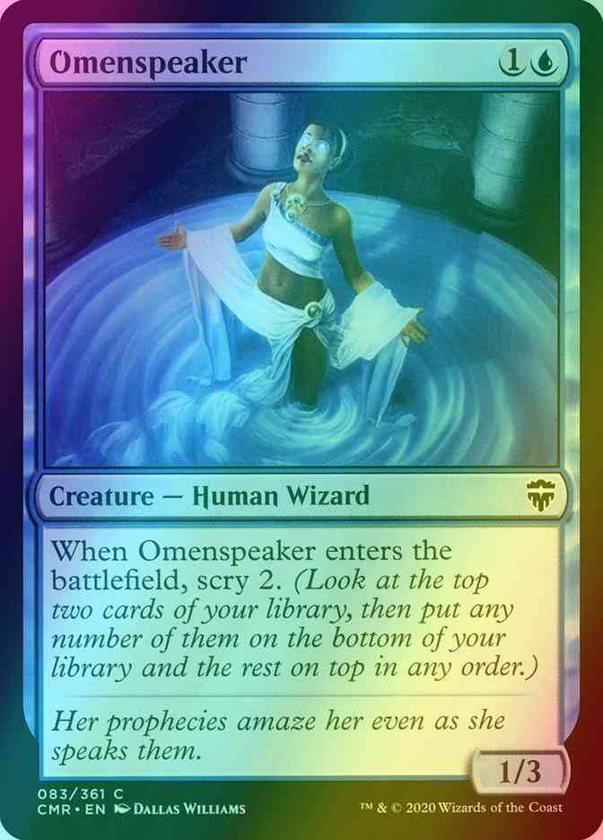 Omenspeaker [83] [Commander Legends] [Foil]