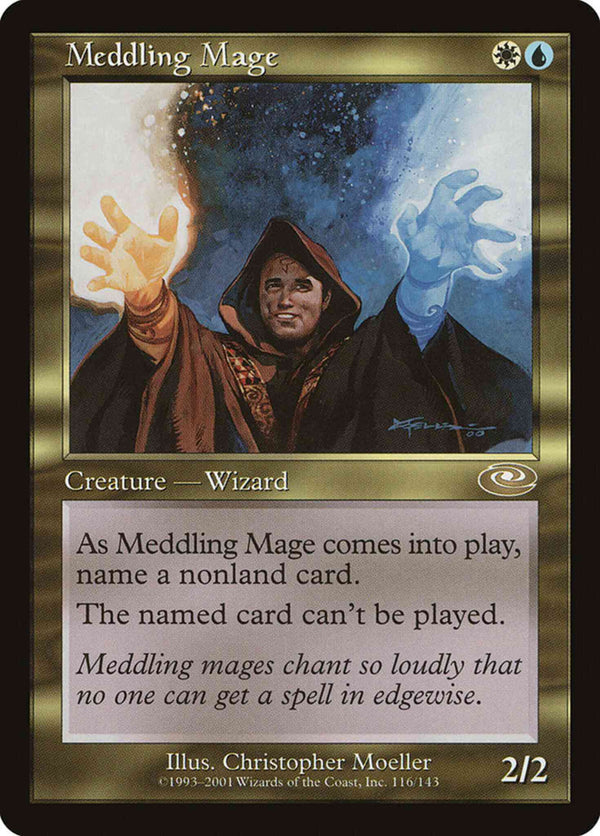 Meddling Mage [116] [Planeshift] [Non-Foil]