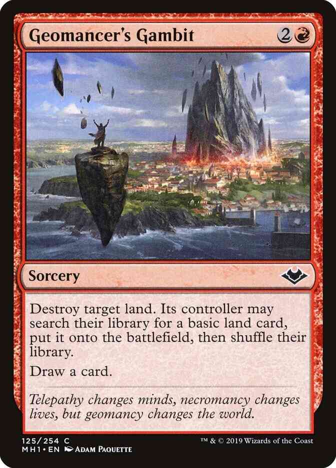 Geomancer's Gambit [125] [Modern Horizons] [Non-Foil]
