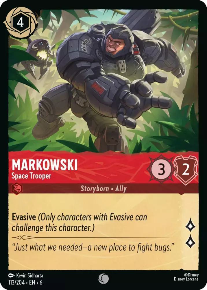 Markowski - Space Trooper - 113/204 [Azurite Sea] [Non-Foil]