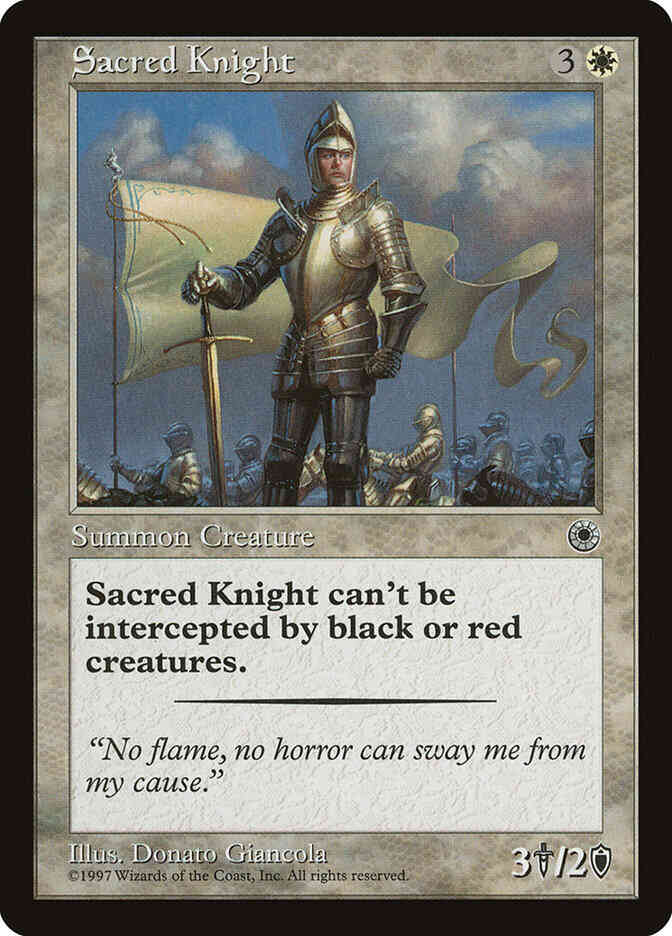Sacred Knight [24] [Portal 1] [Non-Foil]