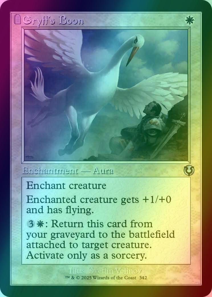 Gryff's Boon [342] [Retro Frame] [Innistrad Remastered] [Foil]