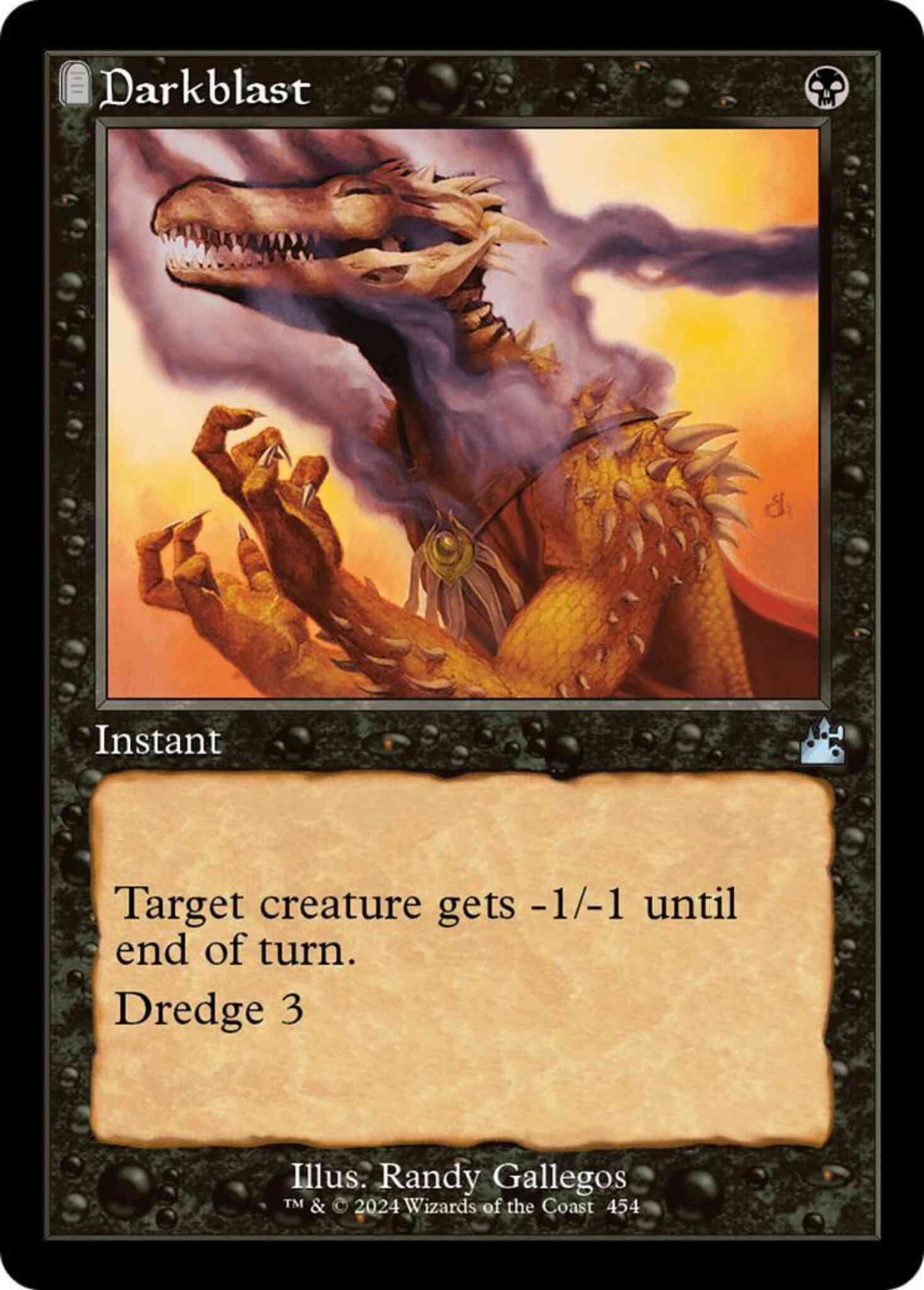 Darkblast [454] [Retro Frame] [Ravnica Remastered] [Non-Foil]