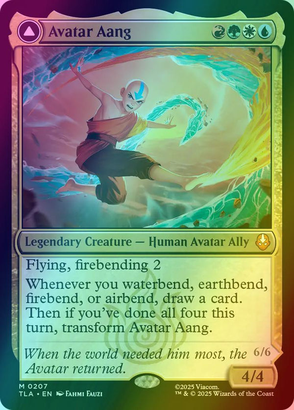 Avatar Aang // Aang, Master of Elements [207] [Avatar: The Last Airbender] [Foil]