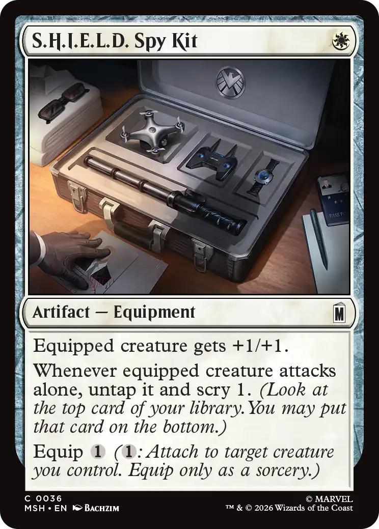 S.H.I.E.L.D. Spy Kit [36] [Marvel Super Heroes] [Non-Foil]