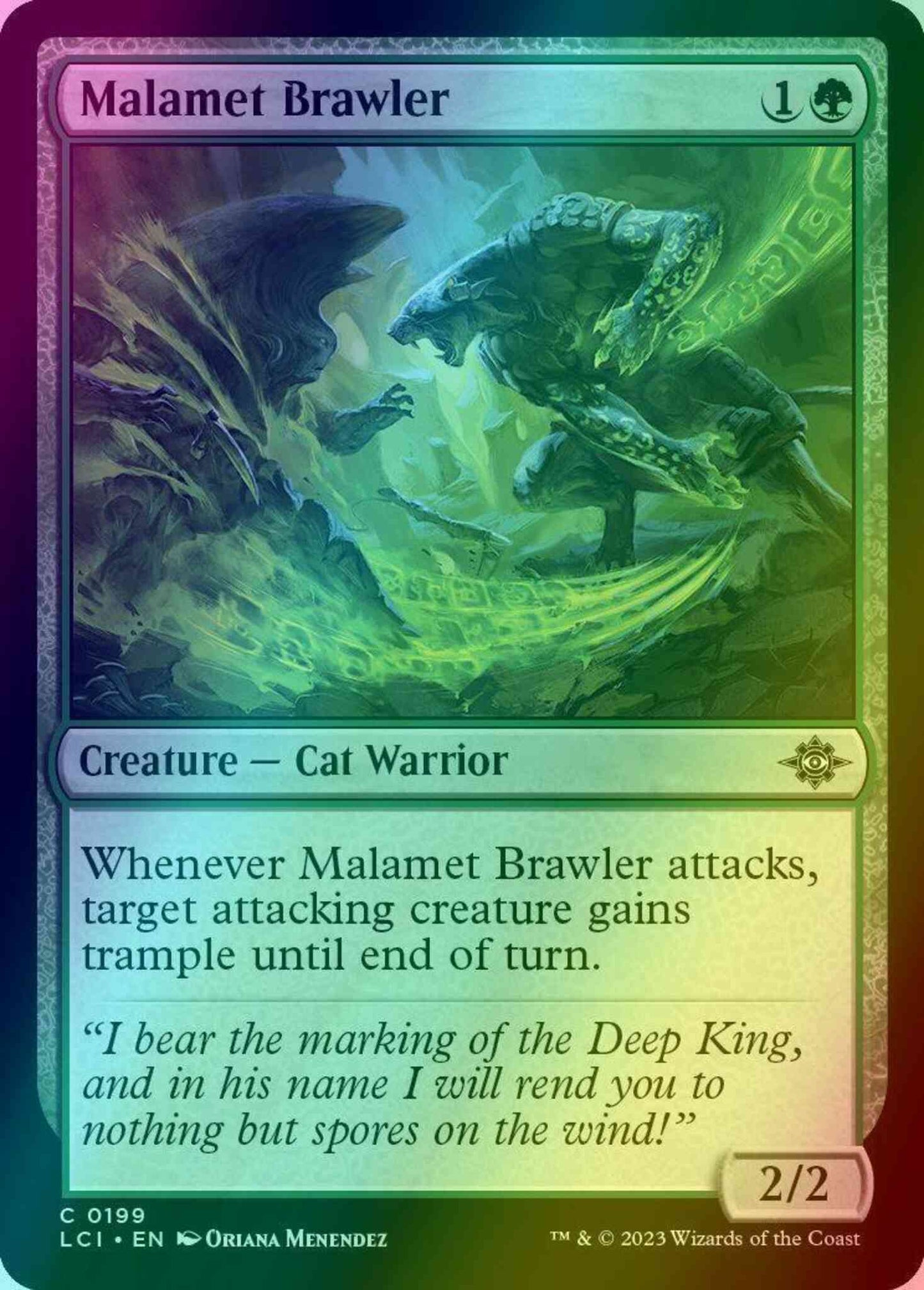Malamet Brawler [199] [The Lost Caverns of Ixalan] [Foil]