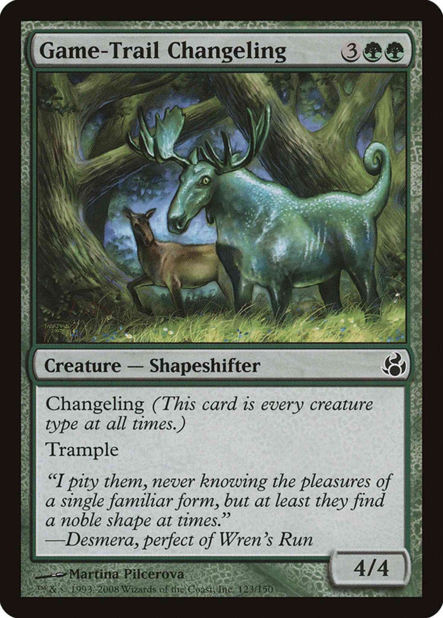 Game-Trail Changeling [123] [Morningtide] [Non-Foil]