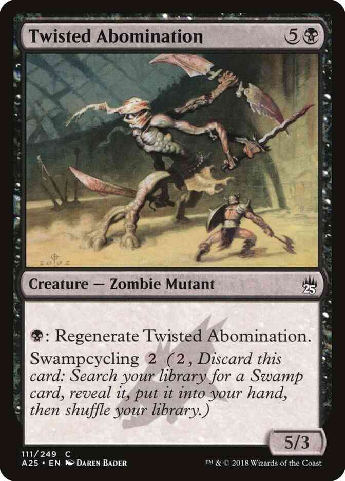 Twisted Abomination [111] [Masters 25] [Non-Foil]