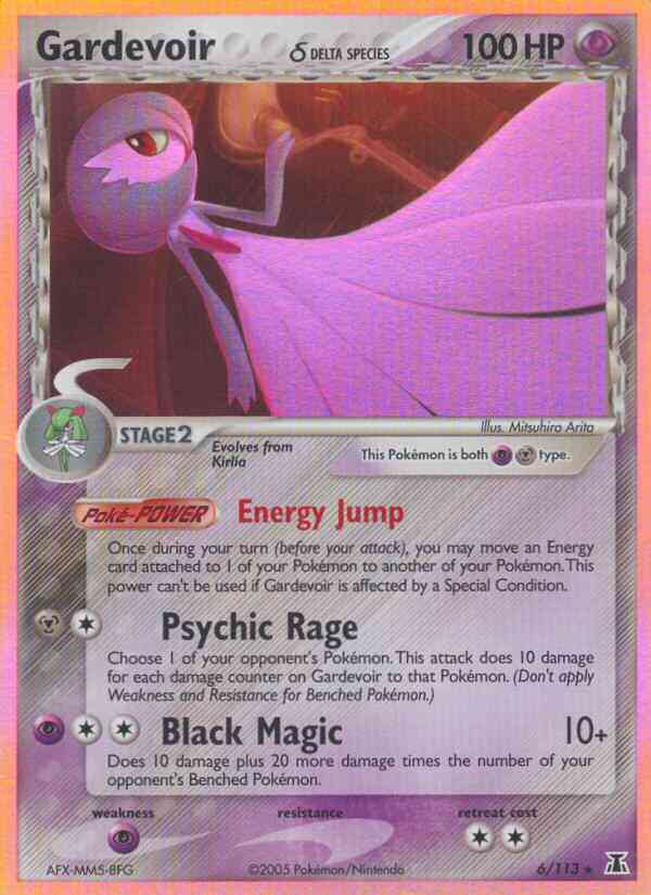Gardevoir δ - 6/113 - Rare Holo [ex11-6] [Holo]