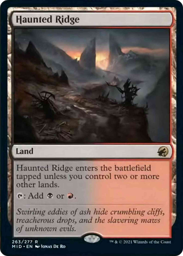 Haunted Ridge [263] [Innistrad: Midnight Hunt] [Non-Foil]