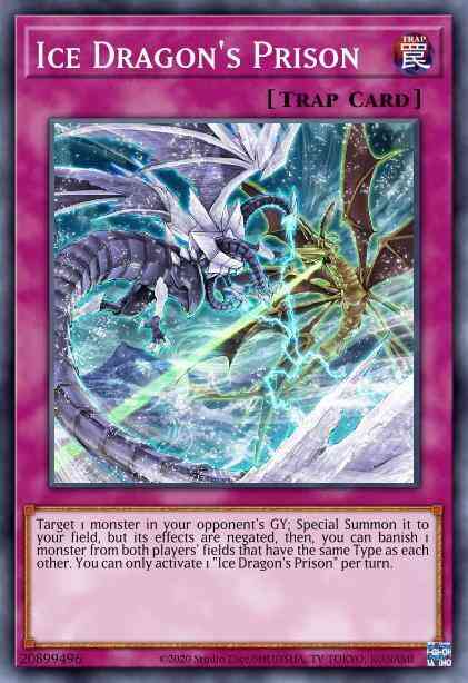 Ice Dragon's Prison - ROTD-EN079 - Ultra Rare - 1st Edition