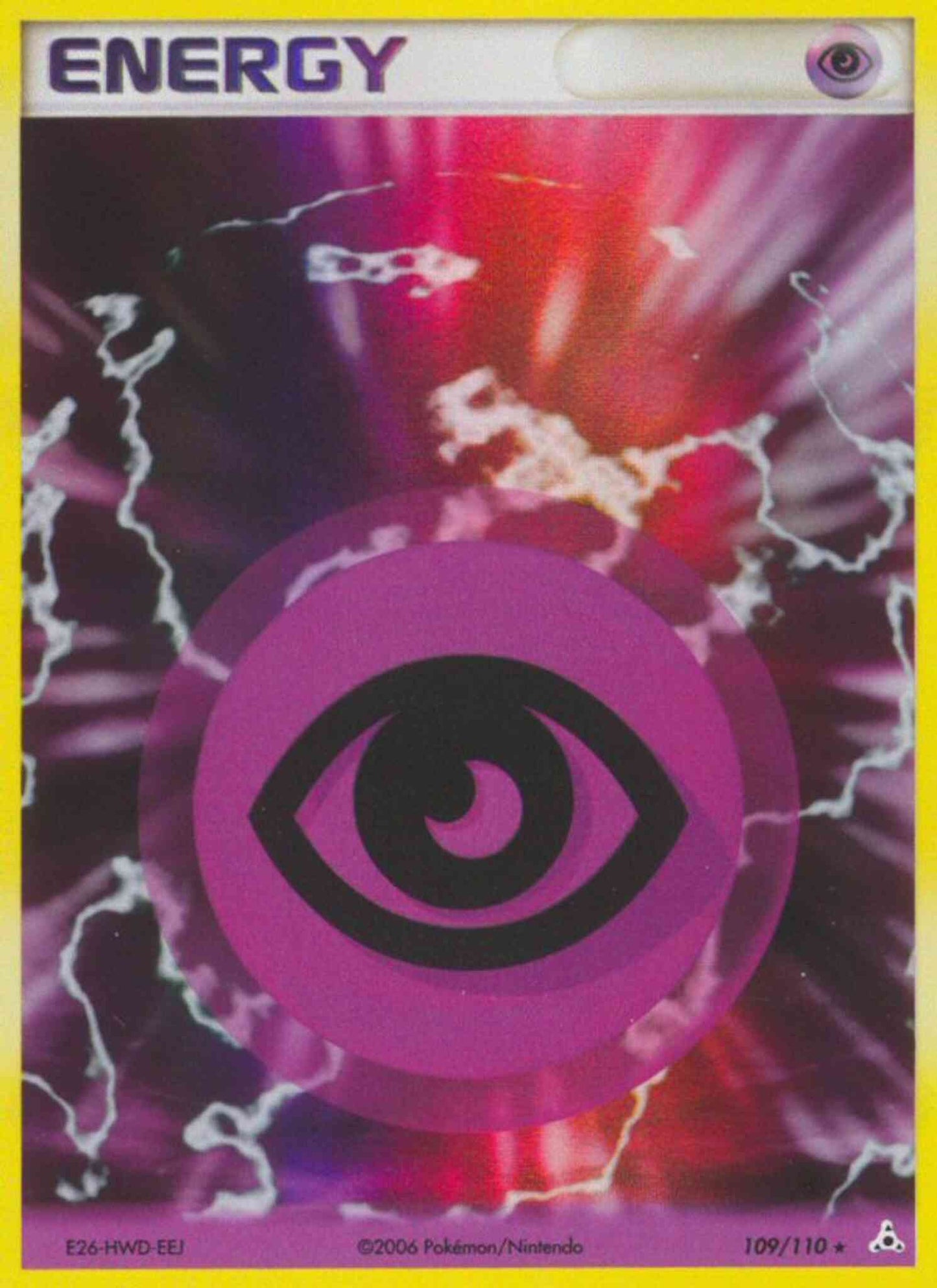 Psychic Energy - 109/110 - Rare Holo [ex13-109] [Holo]