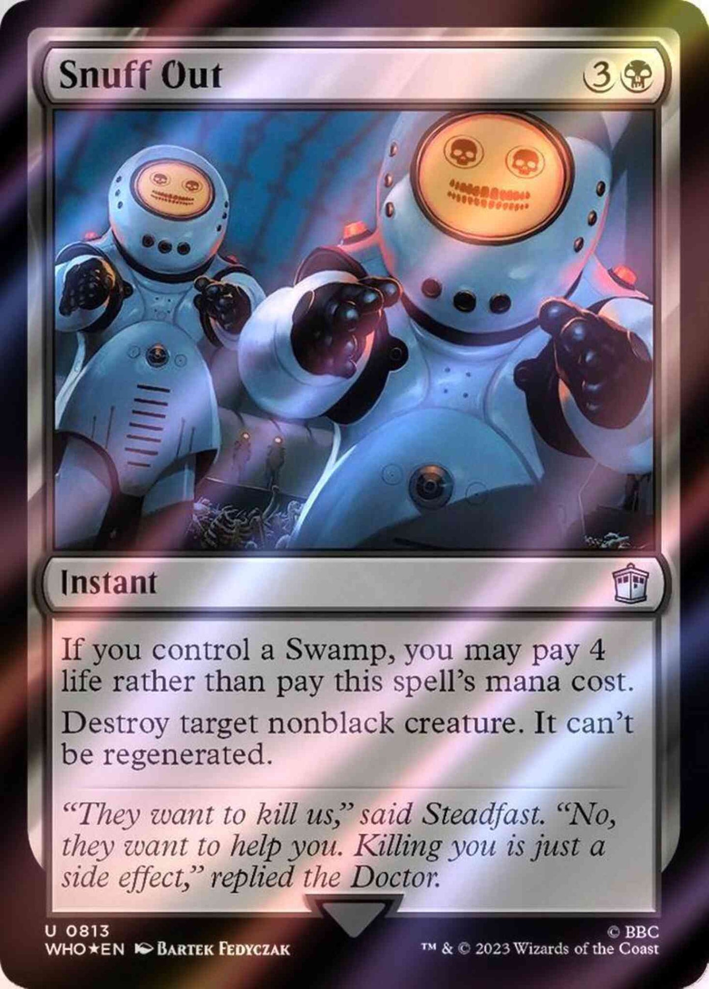 Snuff Out [813] [Universes Beyond: Doctor Who] [Surge Foil]