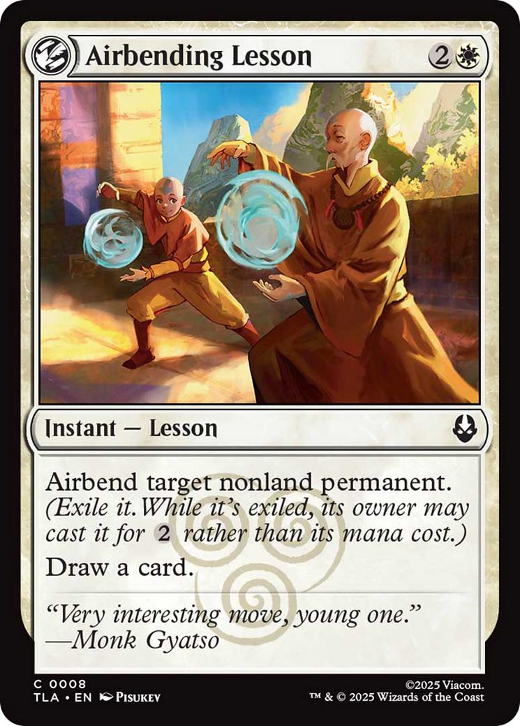 Airbending Lesson [8] [Avatar: The Last Airbender] [Non-Foil]