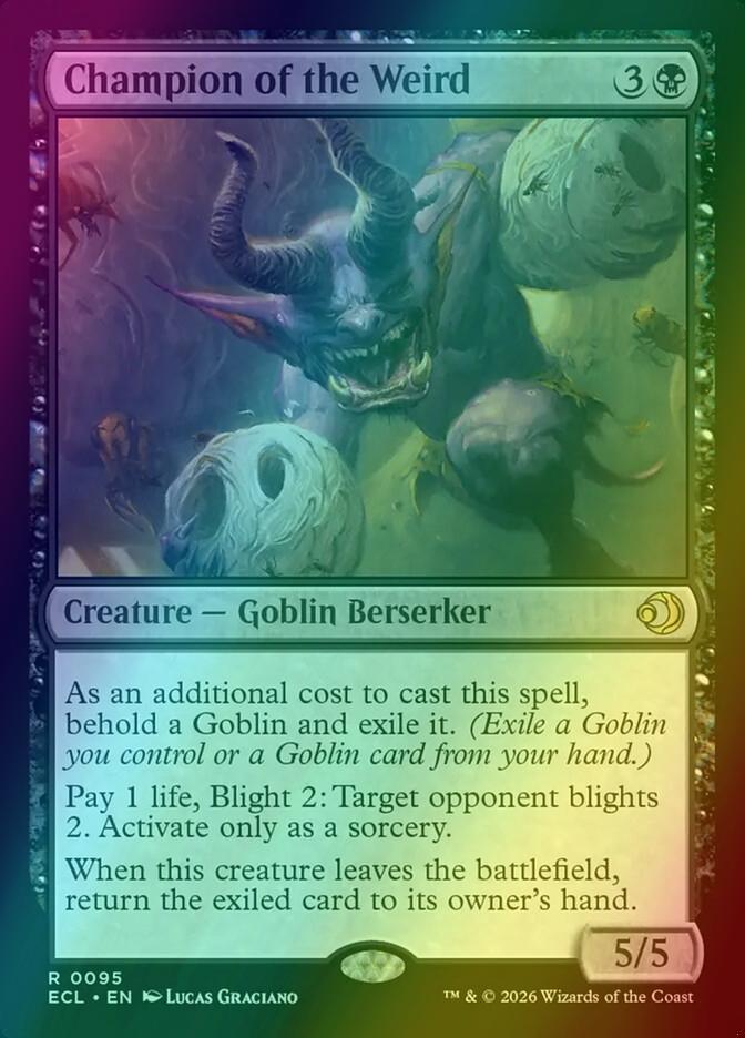Champion of the Weird [95] [Lorwyn Eclipsed] [Foil]