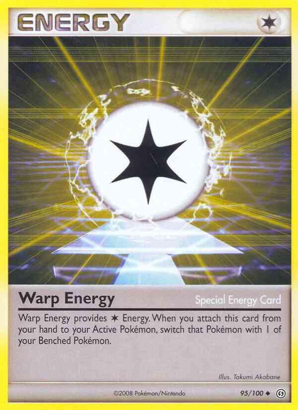 Warp Energy - 95/100 - Uncommon [dp7-95] [Non-Holo]