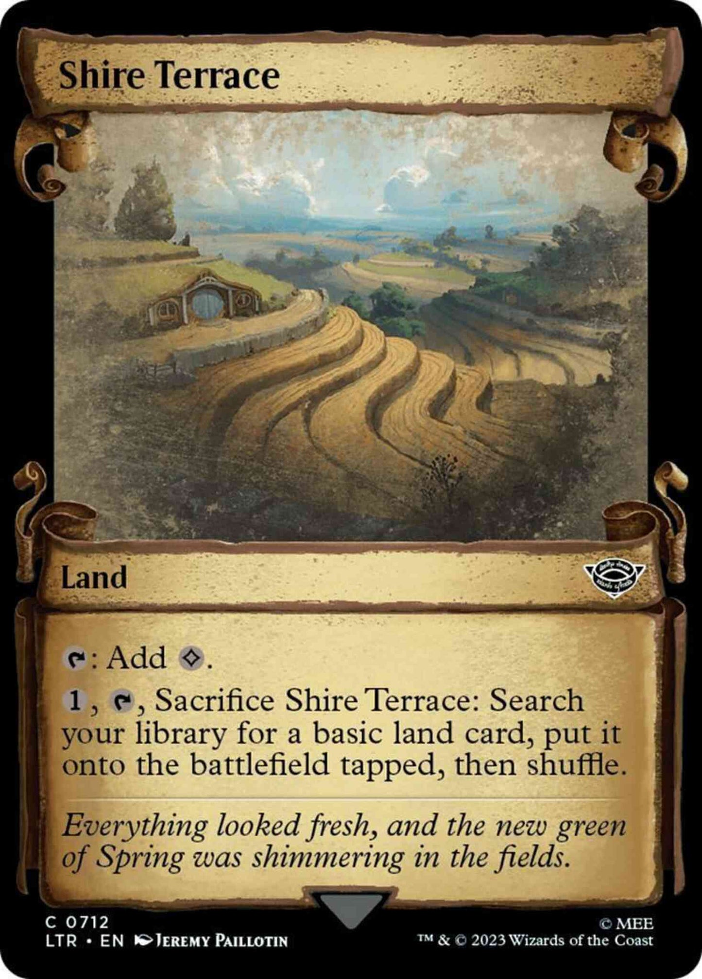 Shire Terrace [712] [Scrolls Showcase] [The Lord of the Rings: Tales of Middle-earth] [Non-Foil]