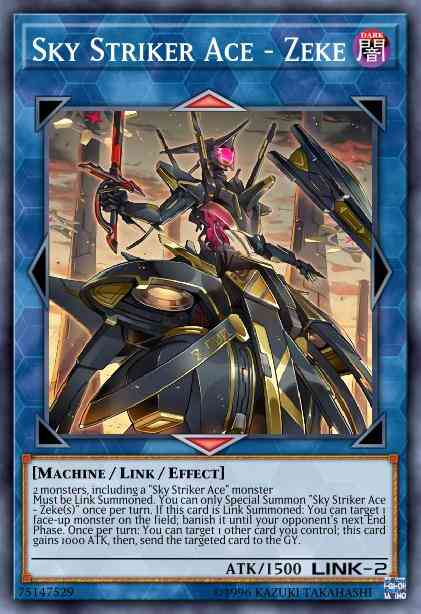Sky Striker Ace - Zeke - DUOV-EN024 - Ultra Rare - 1st Edition