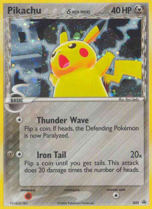 Pikachu - 35/40 - Promo [np-35] [Holo]
