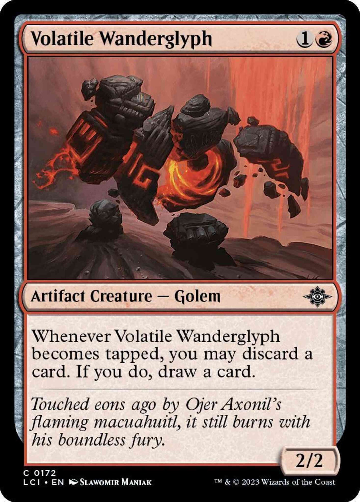 Volatile Wanderglyph [172] [The Lost Caverns of Ixalan] [Non-Foil]