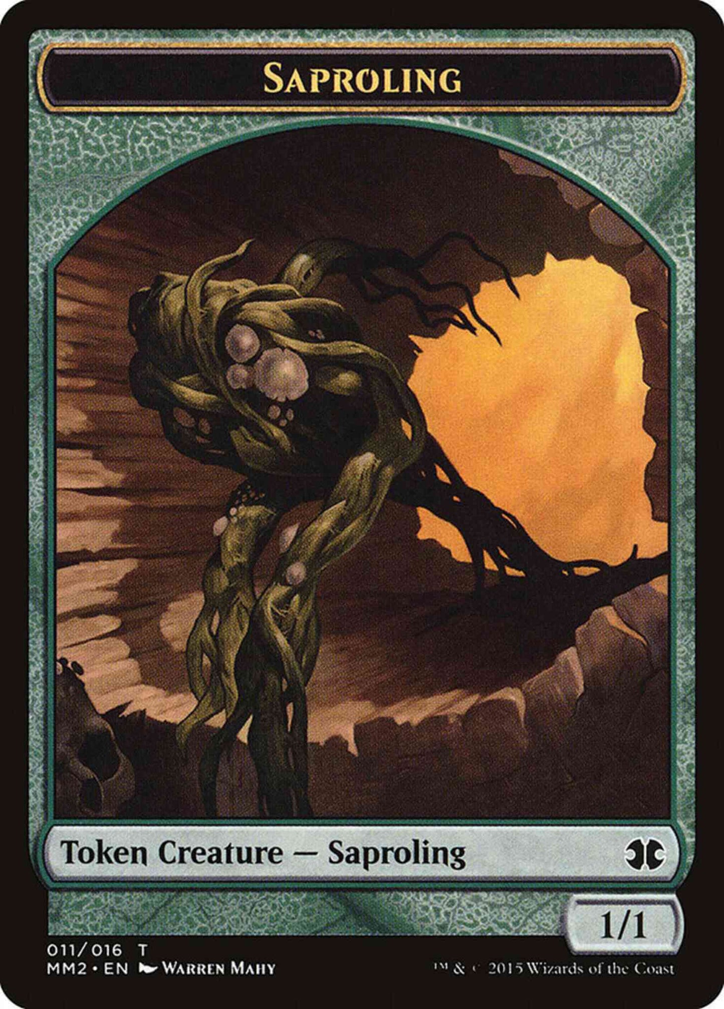 Saproling Token [11] [Modern Masters 2015 Tokens] [Non-Foil]