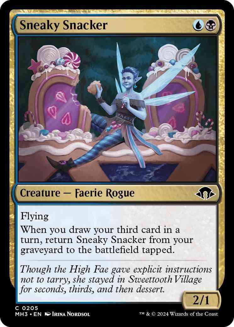 Sneaky Snacker [205] [Modern Horizons 3] [Non-Foil]