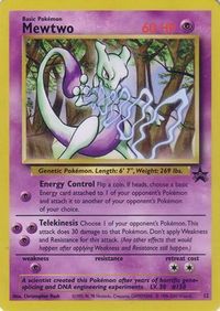 Mewtwo 'Telekenesis' Promo #12 - Promotional [Non-Holo]