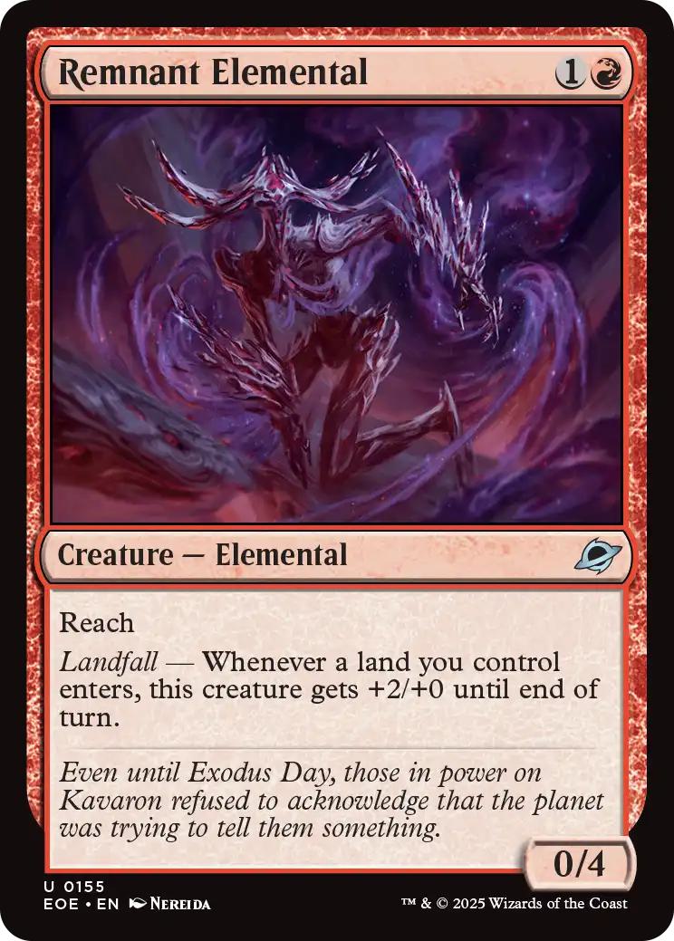 Remnant Elemental [155] [Edge of Eternities] [Non-Foil]
