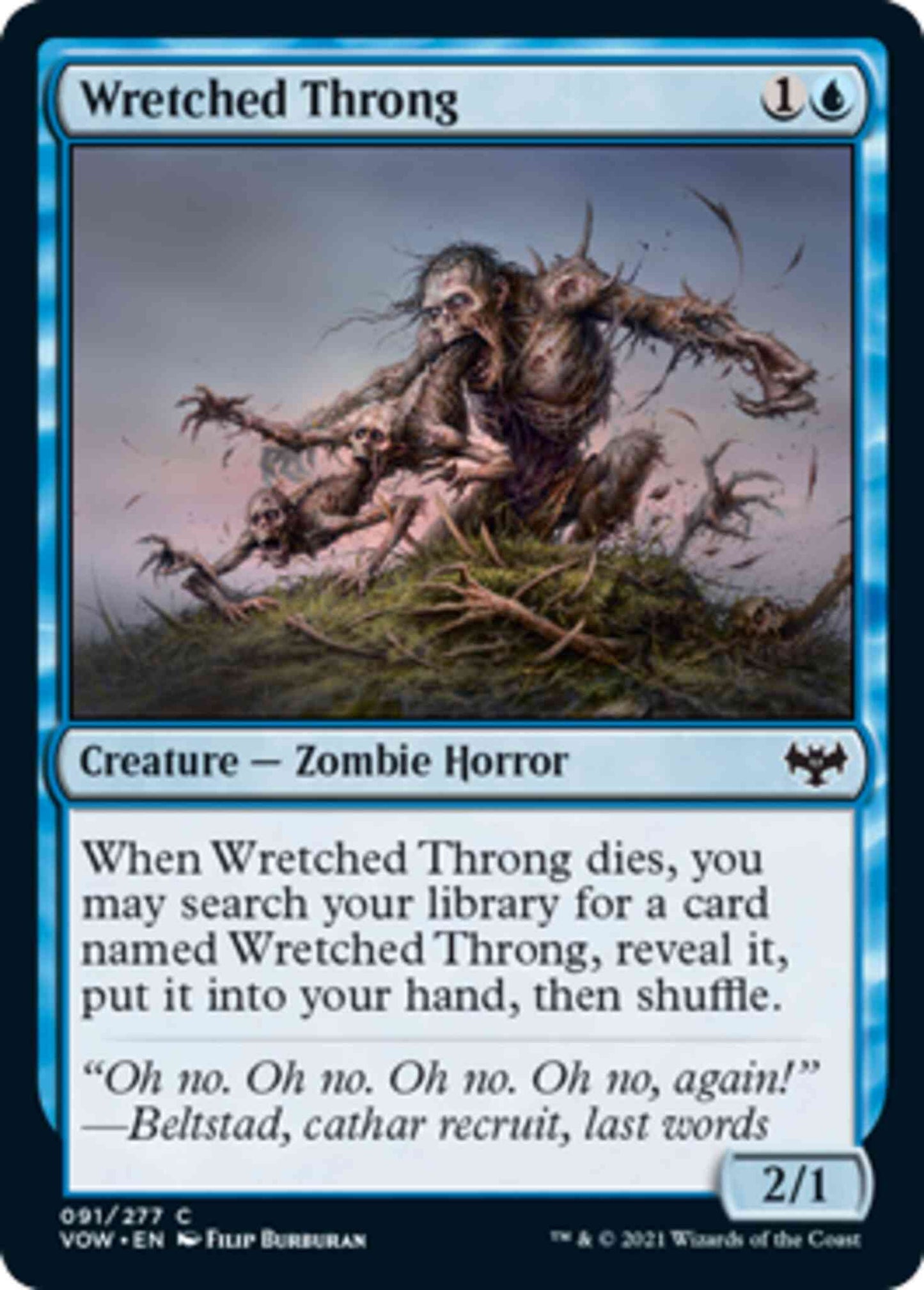 Wretched Throng [91] [Innistrad: Crimson Vow] [Non-Foil]