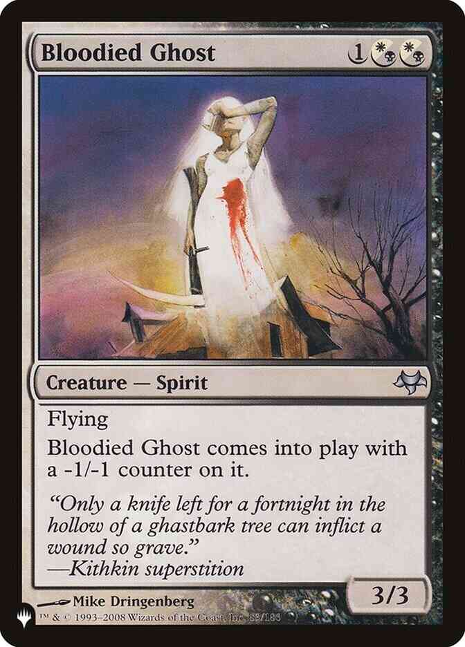 Bloodied Ghost [EVE-83] [The List] [Non-Foil]