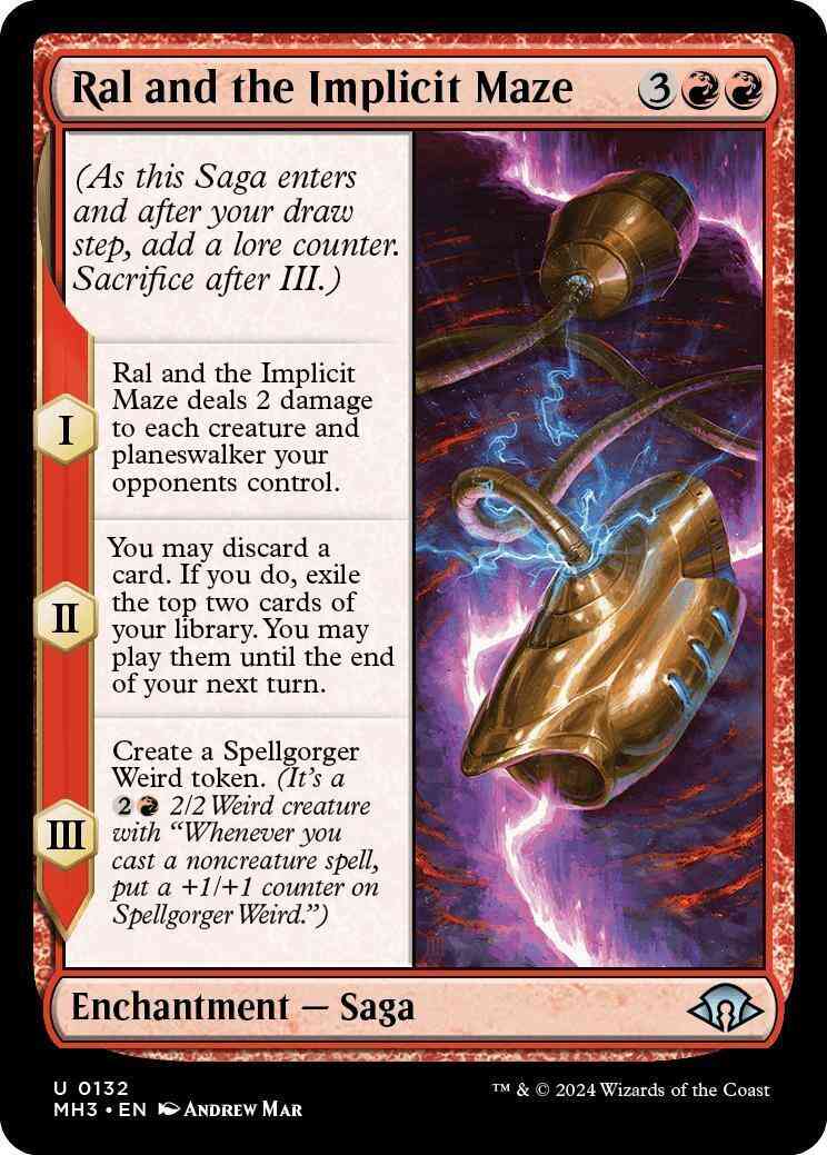 Ral and the Implicit Maze [132] [Modern Horizons 3] [Non-Foil]