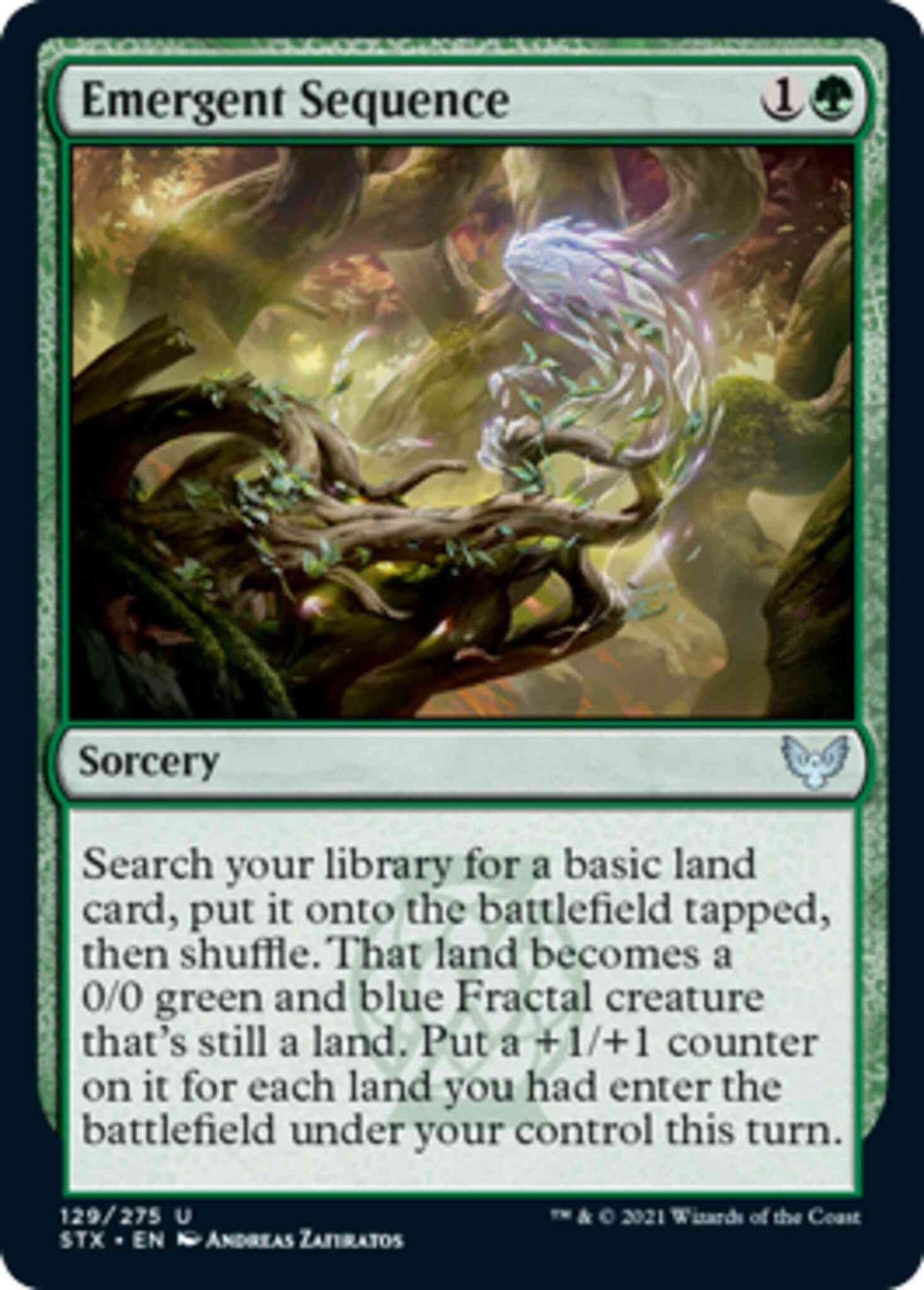 Emergent Sequence [129] [Strixhaven: School of Mages] [Non-Foil]