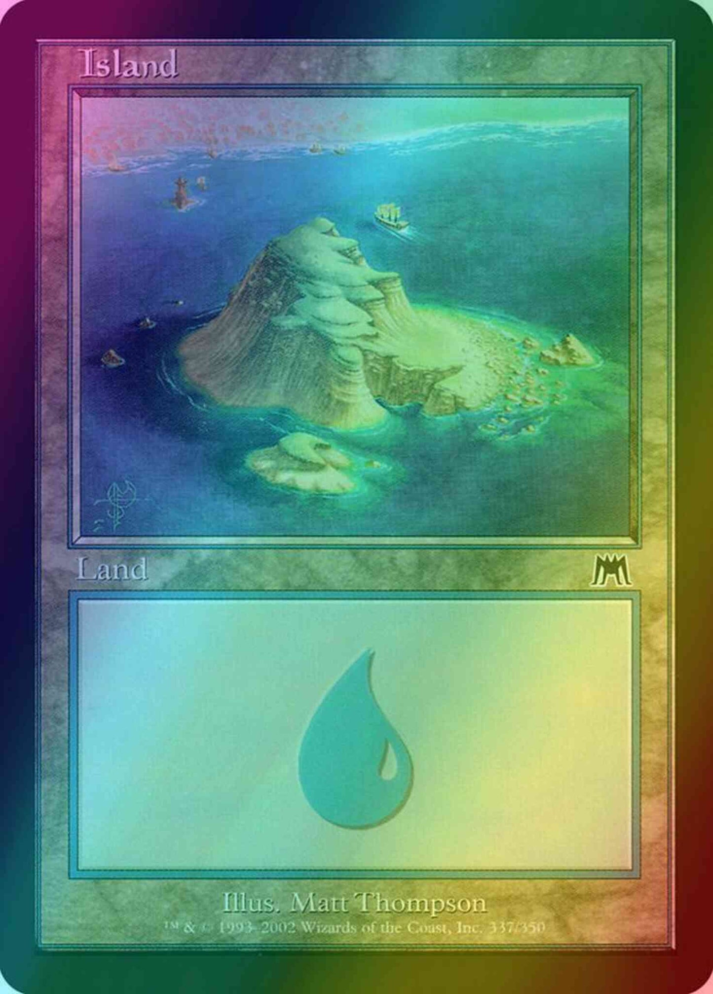 Island [337] [Onslaught] [Foil]